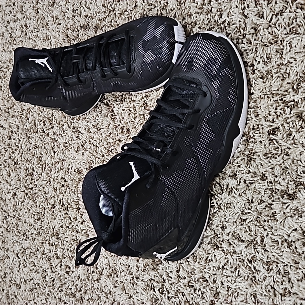 Jordan Super.Fly 4 size 10 super fly superfly black white camo camouflage